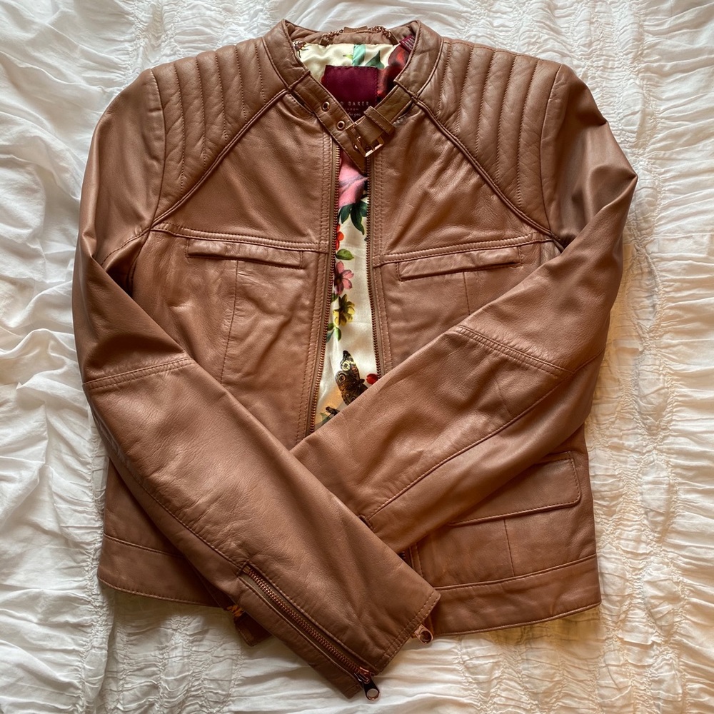Leather jacket